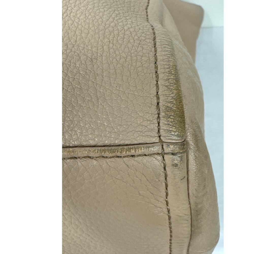 Kate Spade New York Large Leather Shoulder Bag, Light Tan or Beige - Picture 14 of 15
